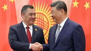 Председатель КНРпосетит Кыргызстан
