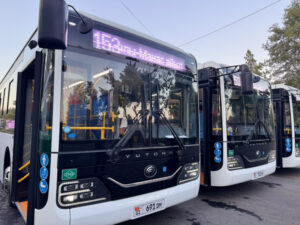В столице на линию вышли новые автобусы